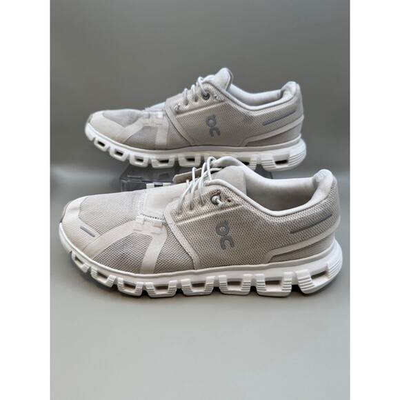On Cloud 6 Womens Pearl Beige Running Shoes 3WF10060755 Size 9 - Picture 6 of 9